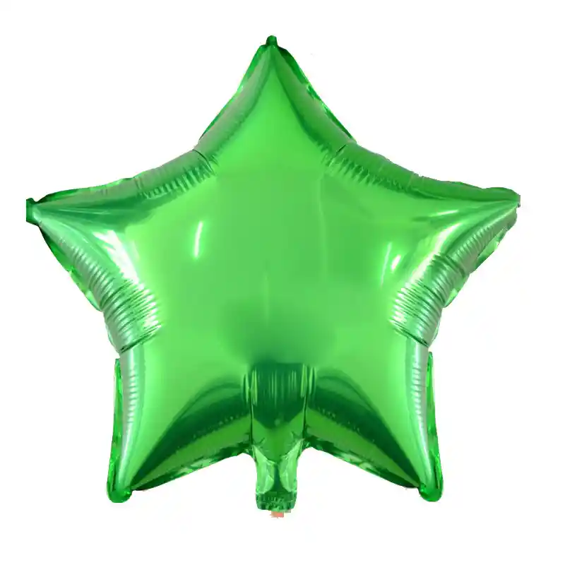 Green-Star-Foil-Balloon